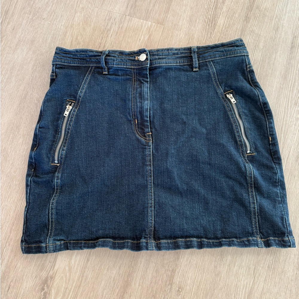Anthropologie Pilcro Denim Skirt